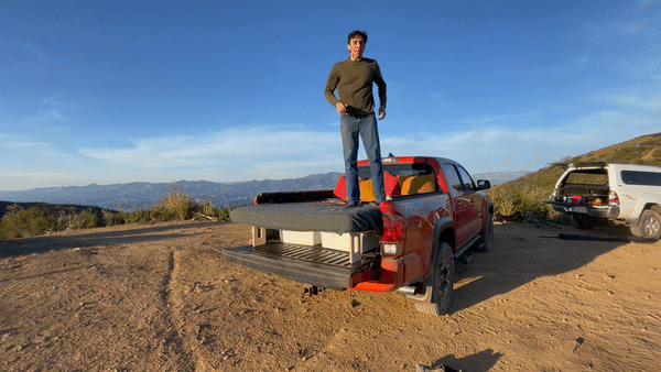 BamBed Sleep Platform — Toyota Tacoma Short Bed
