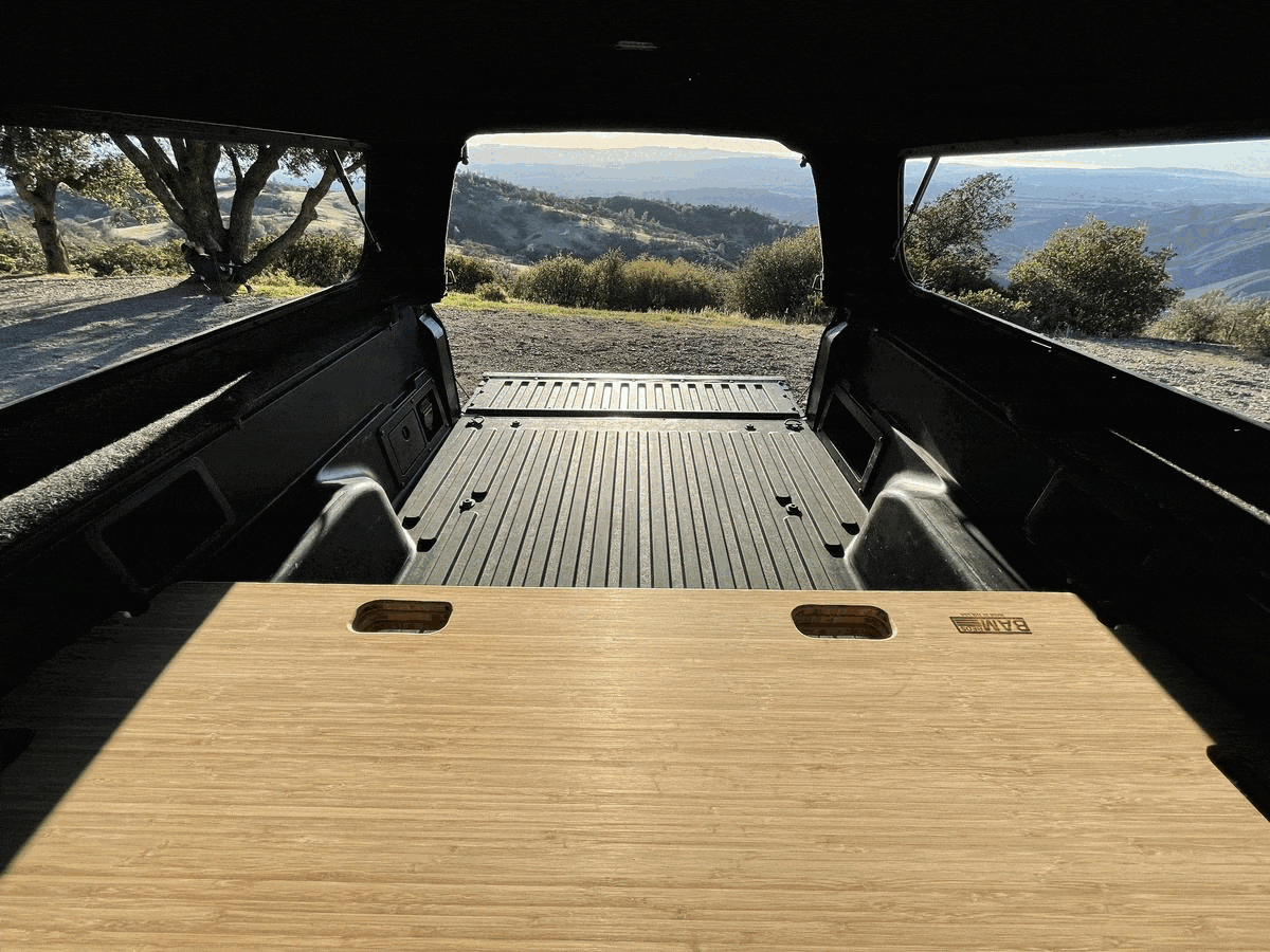 BamBed Sleep Platform — Toyota Tacoma Long Bed