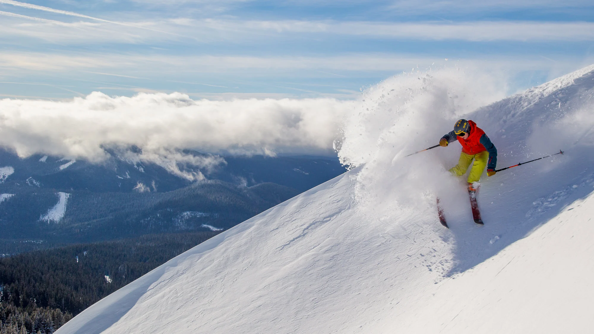 Skiing Mount Hood, Oregon